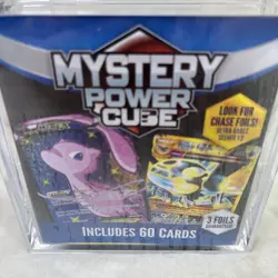 2024 Pokemon Mystery Power Cube - 60 cards 3 Foils Guaranteed NEW/Factory Sealed - Image 4