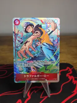 Bandai One Piece CCG Trafalgar Law OP14-009 Regular Japanese Character Card - Image 1