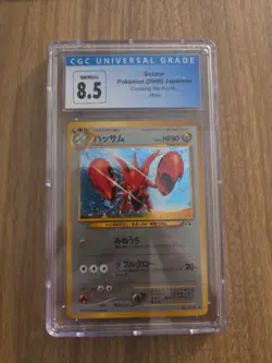 Scizor JP Crossing The Ruins 212 Holo Pokemon Card CGC 8.5 NM/MINT+ Blue Label - Image 1