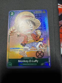 Monkey.D.Luffy (Gen Con 2023) P-037 One Piece Promotion Cards Foil - Image 1