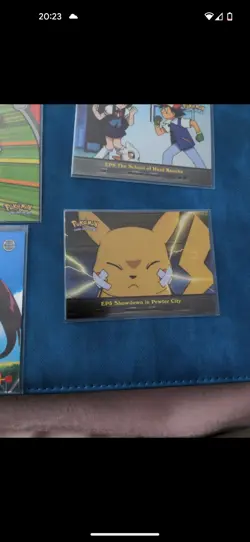Pokemon topps 1st edition blue stamps, 38 cards 3 foils - Image 2