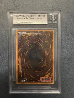 2003 Yu-Gi-Oh! Dark Magician Girl Secret Rare Card BGS 6 - Image 2