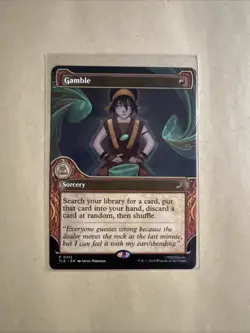 MTG Gamble TLE 0312 P NM Regular Showcase - Image 1