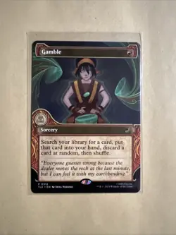MTG Gamble TLE 0312 P NM Regular Showcase - Image 2