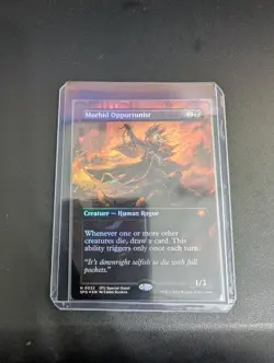 Morbid Opportunist (Borderless) Special Guests Foil mtg - Image 1