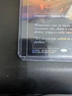 Morbid Opportunist (Borderless) Special Guests Foil mtg - Image 5