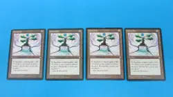 4x ZURAN ORB ARTIFACT PLAYSET ICE AGE MTG MAGIC THE GATHERING NM - Image 1