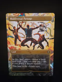 MTG Multiversal Passage (Borderless) - Marvel's Spider-Man #0206 - Image 1