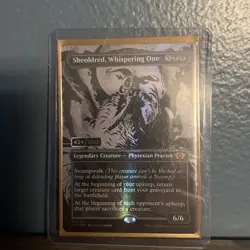 Sheoldred, Whispering One Serialized Near Mint 434/500 - Image 1