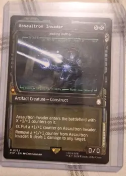 Assaultron Invader - Walking Ballista (Showcase)Universes Beyond Fallout Regular - Image 1