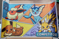 POKEMON EEVEELUTION EEVEE EUIC 2023 EUROPE INTERNATIONALS PLAYMAT COMPETITOR - Image 1