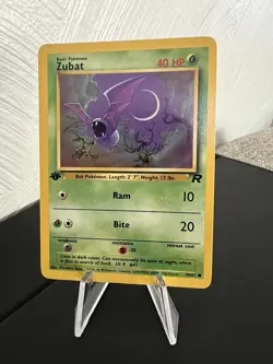 Pokemon Zubat Team Rocket 1st Edition 70 - GREAT CONDITION - Image 1