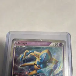 Pokemon Deoxys SL1 Call of Legends Shiny Holo Rare 2011 80 HP Cell Storm - Image 2