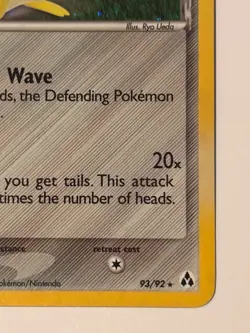 Pikachu (Delta Species) 93/92 - Pokemon Legend Maker Secret Rare MP - Image 4