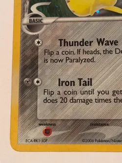 Pikachu (Delta Species) 93/92 - Pokemon Legend Maker Secret Rare MP - Image 5