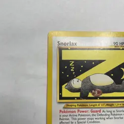 Vintage Pokemon TCG Snorlax #49 WOTC Black Star Promo!! - Image 5