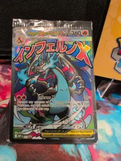 Mega Charizard + EX Oricorio EX Pokemon Phantasmal Flames UPC Promo Sealed #23 - Image 3