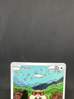 Pokemon TCG Patrat 152/086 Scarlet Violet White Flare Full Art Illustration Rare - Image 3