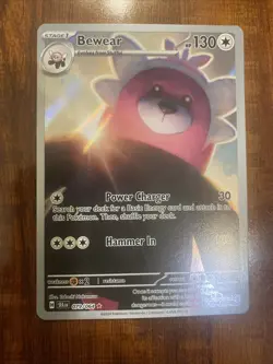 Pokemon Bewear 79/64 Shrouded Fable Illustration Full Art Rare NM/M PACK FRESH! - Image 1