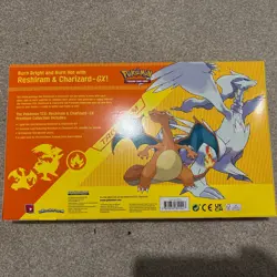 Pokemon TCG Reshiram & Charizard GX Premium Collection Box Sealed - Image 2
