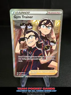 Gym Trainer 191/195, Silver Tempest, Pokemon, NM - Image 1