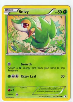 2013 POKEMON 3 Legendary Treasures RADIANT Collection-SEPERPERIOR+SERVINE+SNIVY - Image 4