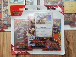 Pokemon Destined Rivals 3 Pack Blister Lot Of 11 Zebstrika Kangaskhan - Image 2
