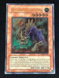 YUGIOH KOA’KI MEIRU GHOULUNGULATO ANPR-EN082 ULTIMATE LIGHT PLAY ITALIAN - Image 1