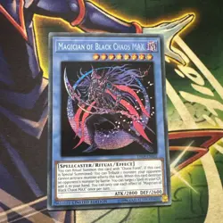 Yugioh! Magician of Black Chaos MAX TN19-EN002 Secret Rare Limited Edition NM - Image 1