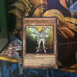 Yu-Gi-Oh! Darklord Nurse Reficule X1 NM DESO-EN048 1st Edition Super Rare - Image 1