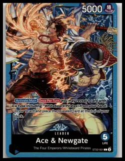 Starter Deck 22: Ace & Newgate #ST22-001 Ace & Newgate - Image 1