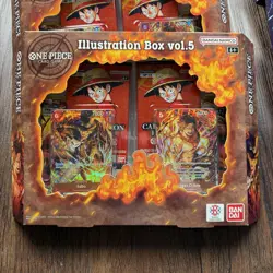 One Piece Illustration Box Vol 5 And 6 Bundle 10 Boxes Total 5 Of Each In Hand - Image 2