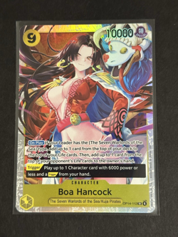 Boa Hancock OP14-112 SR The Azure Sea’s Seven Foil One Piece TCG English - Image 1