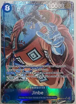 Near Mint One Piece Jinbe - OP14-049 (Alternate Art) - The Azure Sea's Seven - Image 1