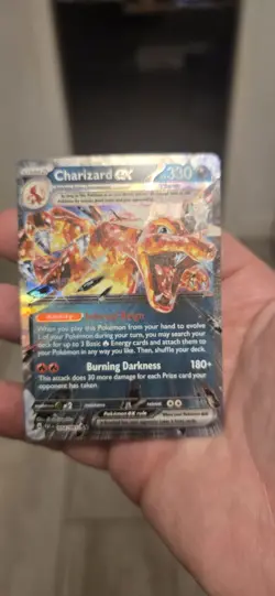 Charizard Ex 054/091 | Paldean Fates | Pokemon TCG Card - Image 1