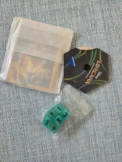 Disney Lorcana Whispers in Well Trove Contents: Lore Counter, Dice,Card Dividers - Image 1