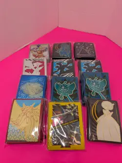 POKEMON CARD SLEEVES LOT. VARIOUS CHARACTERS. - Image 1