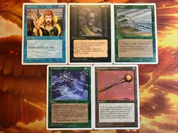 MTG 5 x French Card Lot Fourth Edition Near-Mint to Very Lightly Played Vintage! - Image 1