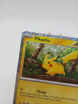Pikachu 002/015 - McDonald's 2024 Promo - Holo LP Pokemon Card - Image 2