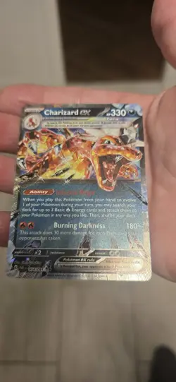 Charizard Ex 054/091 | Paldean Fates | Pokemon TCG Card - Image 1