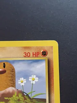 Pokemon Diglett Base Set 47/102 Misprint Sideways Fighting Symbol Card - MP - Image 4