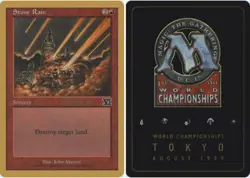 4x Stone Rain - Mark Le Pine - 1999 NM-Mint, English World Championship Cards MT - Image 1