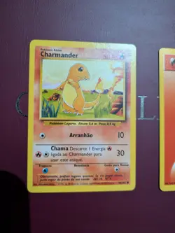 Vintage 90s - Charmander Shadowless Base Set 46/102 Mint Card - Portuguese Ed - Image 2