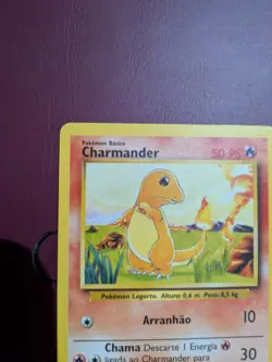 Vintage 90s - Charmander Shadowless Base Set 46/102 Mint Card - Portuguese Ed - Image 5