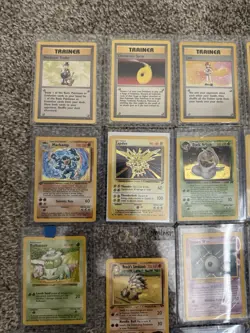Vintage Pokemon Card Lot - Base Set, Jungle, Fossil, Team Rocket + Modern Bulk - Image 1