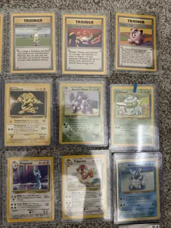 Vintage Pokemon Card Lot - Base Set, Jungle, Fossil, Team Rocket + Modern Bulk - Image 2