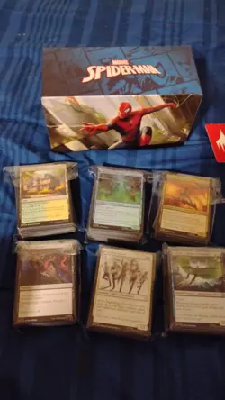 MTG Marvel Spider-Man Lot 400+ Cards Common, Uncommon, Rare. Mythic, foil, land - Image 5