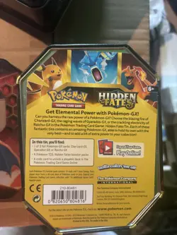 Pokemon Hidden Fates Charizard Tin Box - Empty Tin for card storage - No Packs - Image 2