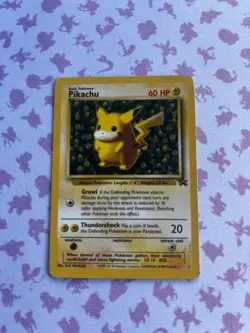 Pokemon Card Black Star Promo Pikachu 1 WOTC - Image 1