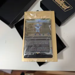 MTG Fallout S.P.E.C.I.A.L. Foil Secret Lair - Opened with Wastes Sealed Cards - Image 2